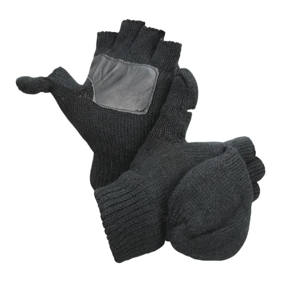 Варежки-перчатки с клапаном цвет