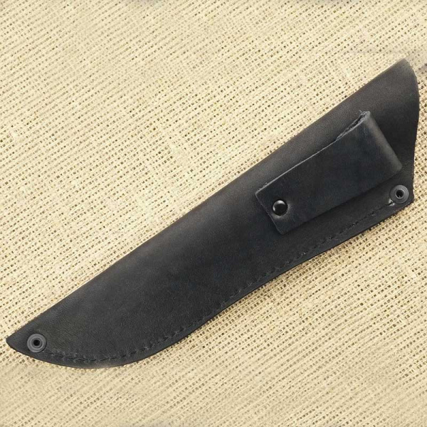 Чехол ЧДН 5(ч) кожаный для нескладного ножа чёрный 240-250 мм Ножемир (1).jpg