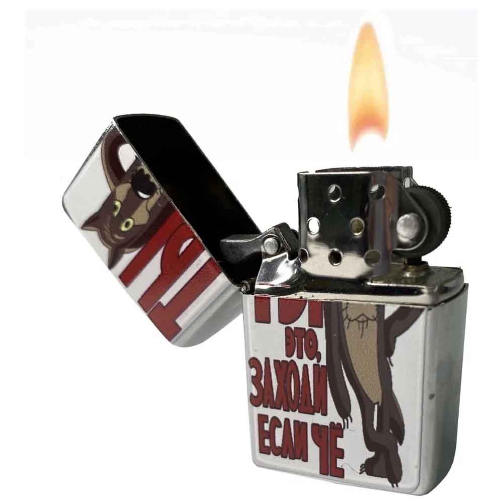 604 Зажигалка бензиновая ZIPPO 