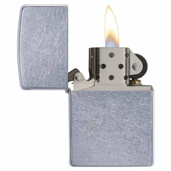 Зажигалка Zippo SNAKESKIN LOGO Street Chrome серебристая матовая.jpg