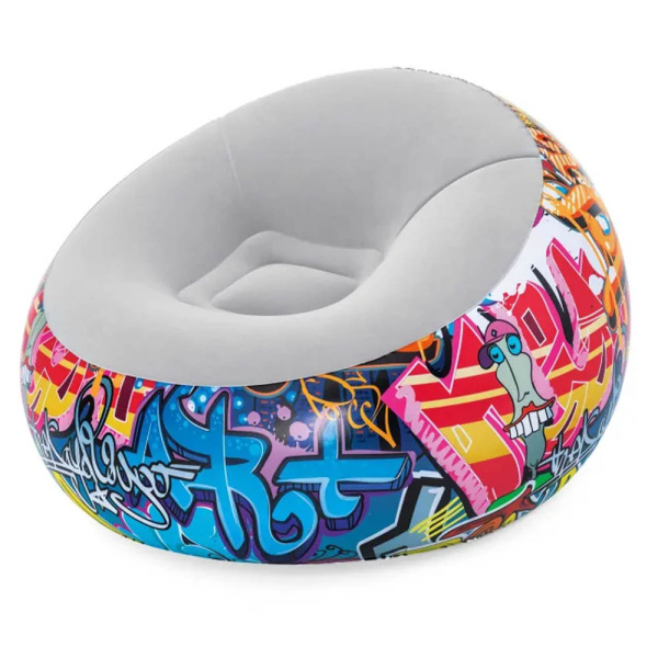 75075 Надувное кресло INFLATE-F-CHAIR GRAFFITI