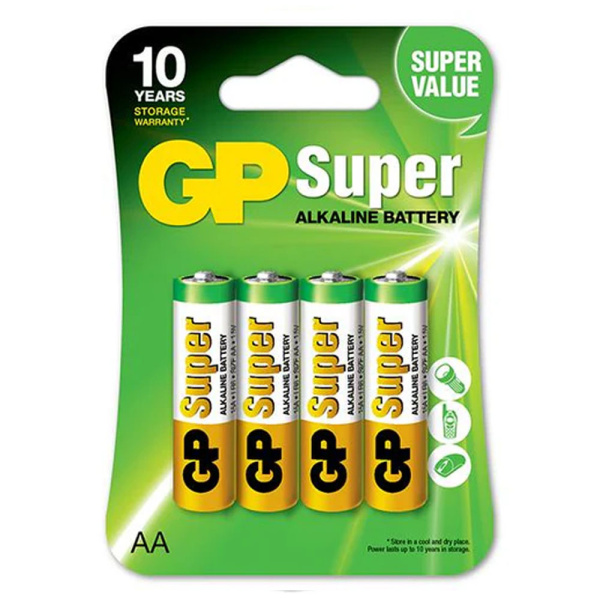 Элемент питания Alkaline LR6 Super GP