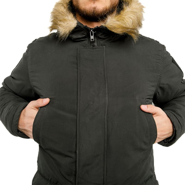 Куртка Аляска чёрная тк. смесовая Грот (1).jpg
