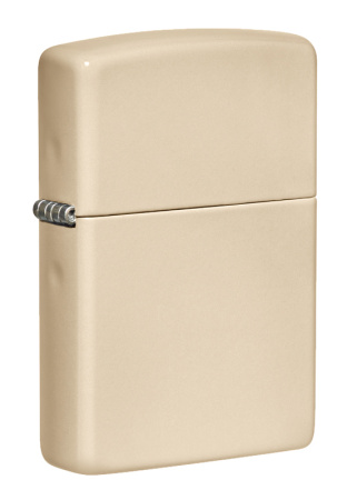 49453 Зажигалка Zippo Classic покрытие Flat Sand бежевая глянцевая Zippo.jpg