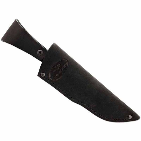 Чехол ЧДН 33п(ч) кожаный для ножа коричневый 115-140мм подвес Ножемир.jpg