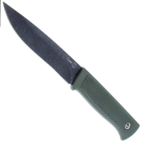 Нож разделочный Сова 014306 черный