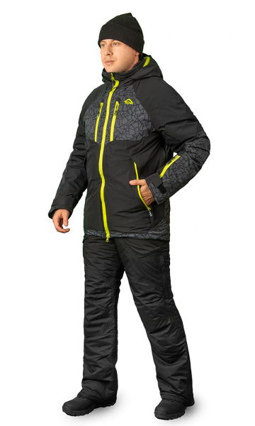 Куртка мужская Arctica (таслан spun, чёрный) Новатекс.jpg