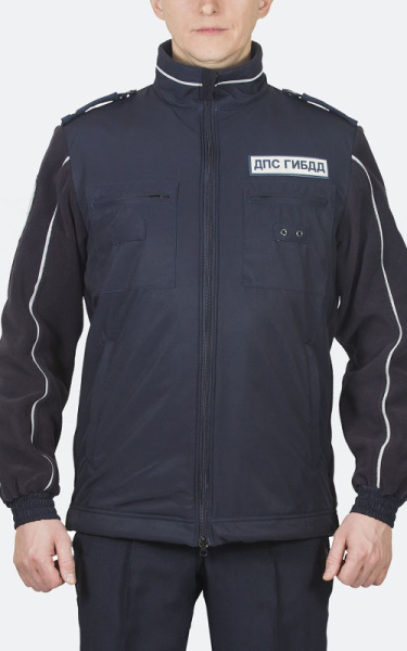 Б.Куртка ДПС флисовая арт. М-519 (с погонами) цв. т.синий Магеллан 6800.jpg