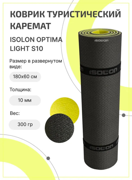 Ковёр Optima Light S10 (1800х600х10)