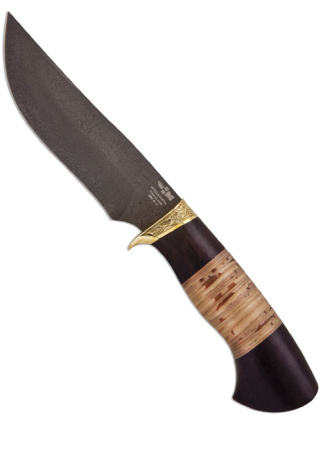 (2953)б Нож Орлан  охотничий булат,худ.литьё латунь4650.jpg