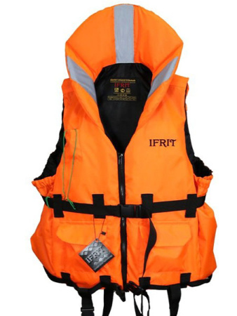 ЖС-406ГП Спасательный жилет «IFRIT» до 130 кг оранжевый Элементаль /1100
