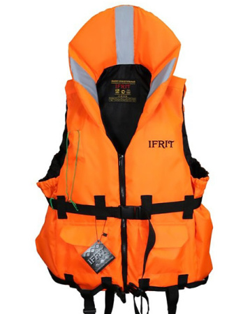 ЖС-404ГП Спасательный жилет «IFRIT» до 90 кг оранжевый Элементаль /1000