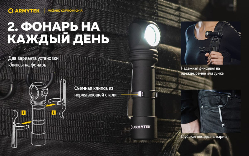 Фонарь налобный Wizard С2 Pro Nichia Magnet USB Warm Armytek10980 (9).jpg