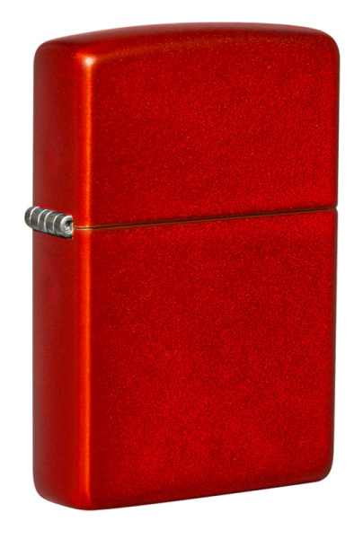 49475 Зажигалка Zippo Classic покрытие Metallic Red красная матовая.jpg