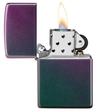 49146 Зажигалка Zippo Classic покрытие Iridescent фиолетовая матовая Zippo.jpg