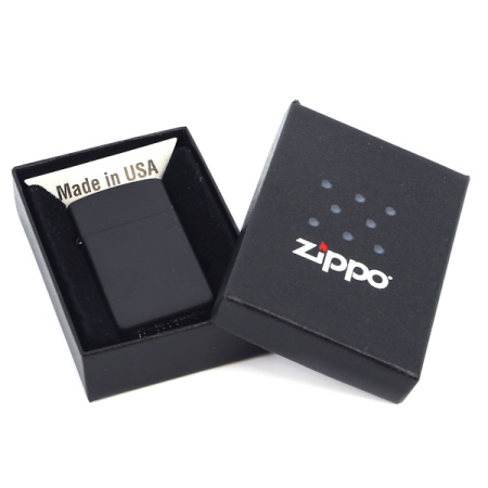 1618 Зажигалка Zippo Slim покрытие Black Mate чёрная матовая Zippo (1).jpg