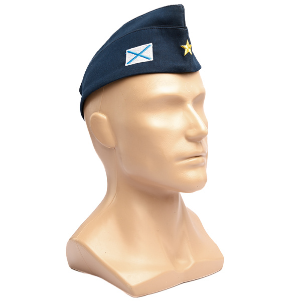 Пилотка ВВС рст(синяя с вышивкой звезда андреевский флаг).jpg