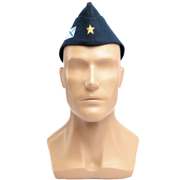 Пилотка ВВС рст(синяя с вышивкой звезда андреевский флаг) (1).jpg