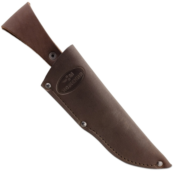 Чехол ЧДН 33п(к) кожаный для ножа коричневый 115-140мм подвес Ножемир600.jpg