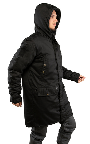 Куртка дс. ВМФ чёрная тк. смесовая капюшон флис (2).jpg