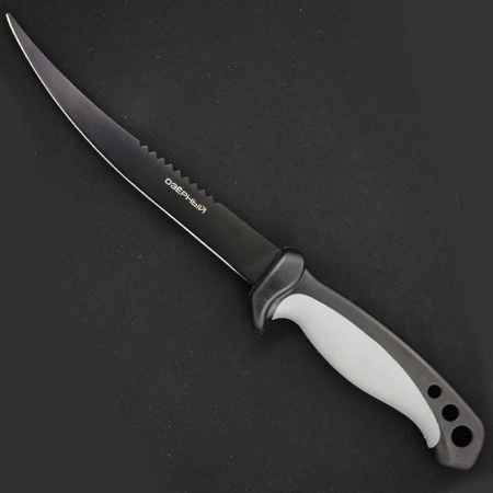 Нож F-318BL Озёрный рыбацкий ножны пластик Ножемир.jpg